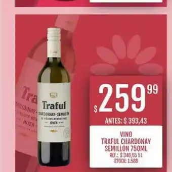 Supermercados Todo Vino Traful Chardonay Semillon 750ml oferta