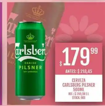 Supermercados Todo Cerveza Carlsberg Pilsner 500ml oferta