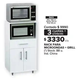Carrefour Rack Para Micrrondas + Grill oferta