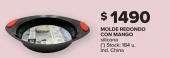 Carrefour Molde Redondo Con Mango silicona oferta
