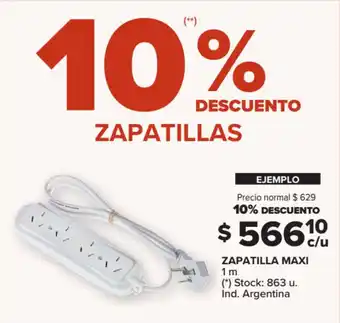 Carrefour Zapatilla Maxi 1m oferta