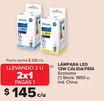 Carrefour Lámpara LED 12w Cálida/Fría Ecohome oferta