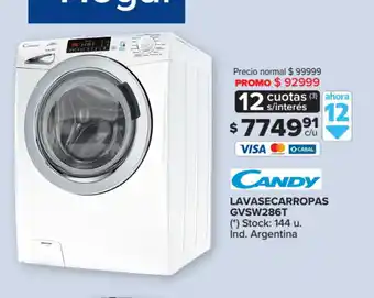 Carrefour Candy Lavasecarropas GVSW289T oferta
