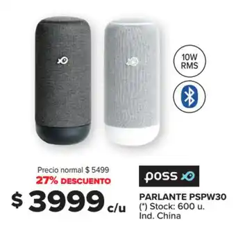 Carrefour Poss Parlante Pspw30 oferta