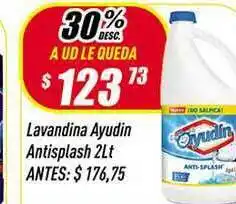 Supermercados Comodin Lavandina Ayudin Antisplash 2lt oferta