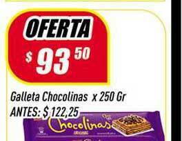 Supermercados Comodin Galleta Chocolinas x 250gr oferta