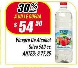 Supermercados Comodin Vinagre De Alcohol Silva 960cc oferta