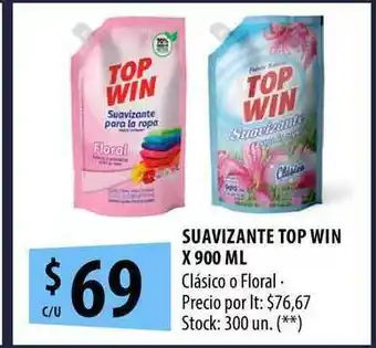 Punto Mayorista Suavizante Top Win x 900ml oferta