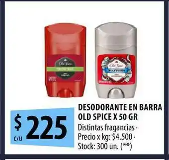 Punto Mayorista Desodoranbte En Barra Old Spice x 50gr oferta