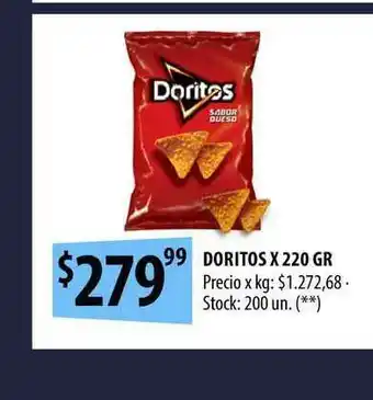 Punto Mayorista Doritos x 220gr oferta