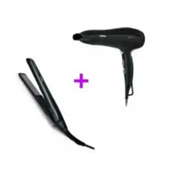 Saturno Hogar Kit secador de pelo + planchita de pelo ck4010n atma ck4010p oferta