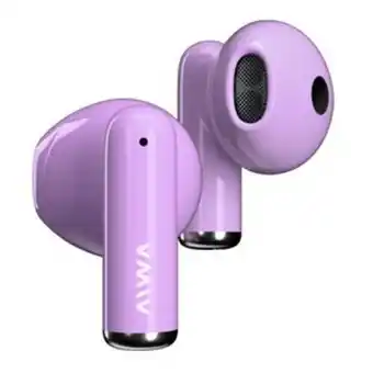 Frávega Auricular in-ear inalámbrico pastel lila aiwa ata-506l oferta