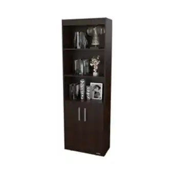 Megatone Biblioteca mosconi estantes puerta 060m melamina venezia oferta