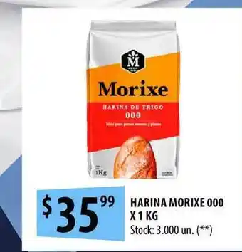 Punto Mayorista Morixe 000 Harina x 1kg oferta