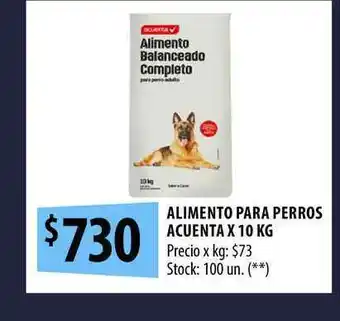 Punto Mayorista Acuenta Alimento Para Perros x 10kg oferta