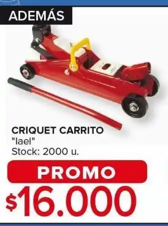 Criquet carrito lael