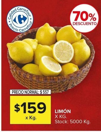Carrefour Maxi Limón x kg oferta