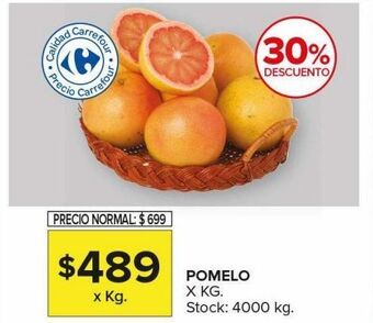 Carrefour Maxi Pomelo x kg oferta