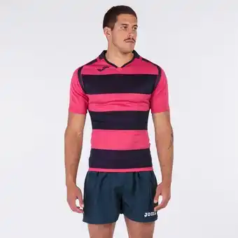 Joma Camiseta manga corta hombre prorugby ii morado rosa oferta