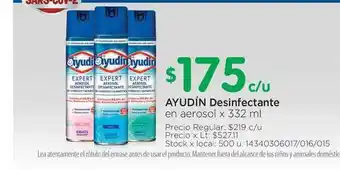 Jumbo Ayudín Desinfectante x332ml oferta