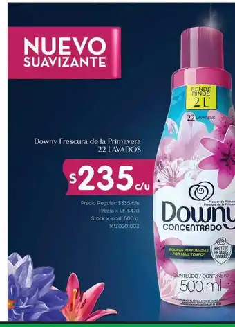 Downy Frescura De La Primavera 22 Lavados 500ml