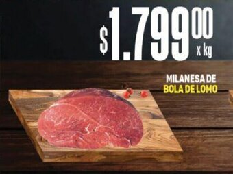 Makro MILANESA DE BOLA DE LOMO x kg oferta