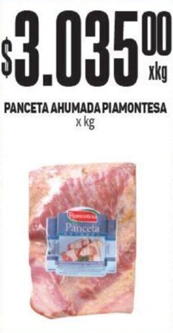 Makro PANCETA AHUMADA PIAMONTESA x kg oferta