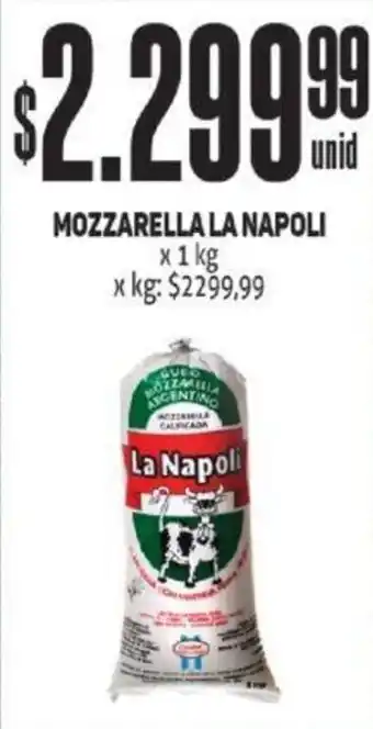 Makro MOZZARELLA LA NAPOLI x 1 kg oferta