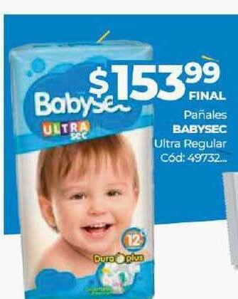 Diarco Babysec Pañales Ultra Regular oferta