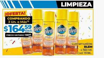Diarco Blem Lustramuebles x 360ml oferta