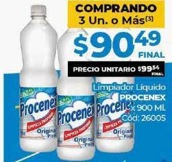 Diarco Procenex Limpiador Líquido x 900 ml oferta