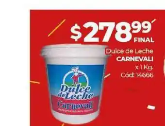Diarco Dulce De Lche Carnevali x 1 kg oferta