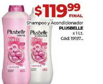 Diarco Plusbelle Shampoo Y Acondicionador x 1 Lt oferta