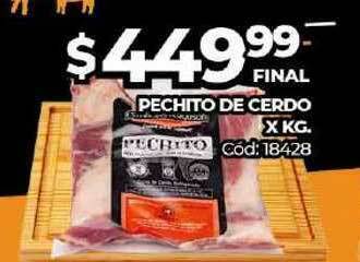 Diarco Pechito De Cerdo oferta