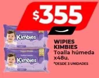 Supermayorista Vital WIPIES KIMBIES Toalla húmeda x 48u oferta