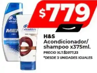 Supermayorista Vital Acondicionador/ shampoo x375ml. oferta