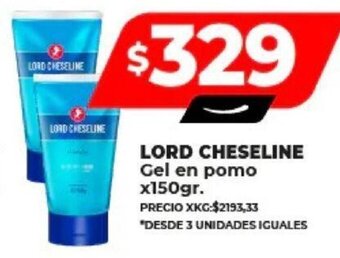 Supermayorista Vital LORD CHESELINE Gel en pomo x150gr. oferta