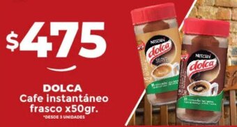 Supermayorista Vital DOLCA Cafe instantáneo frasco x50gr. oferta