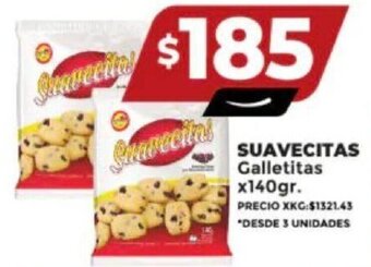 Supermayorista Vital SUAVECITAS Galletitas x140gr. oferta