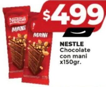 Supermayorista Vital NESTLE Chocolate con mani x150gr. oferta