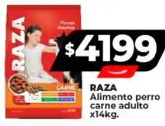 Supermayorista Vital RAZA Alimento perro carne adulto x14kg. oferta
