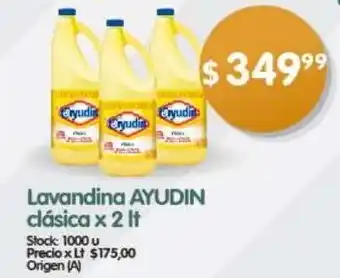 Supermercados Buenos Días Lavandina AYUDIN clásica x 2 It oferta