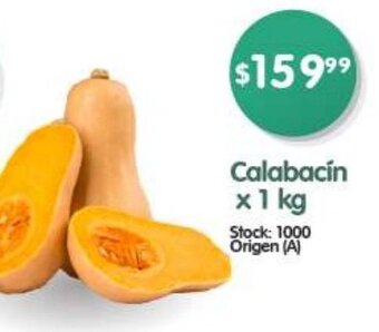 Supermercados Buenos Días Calabacín x 1 kg oferta