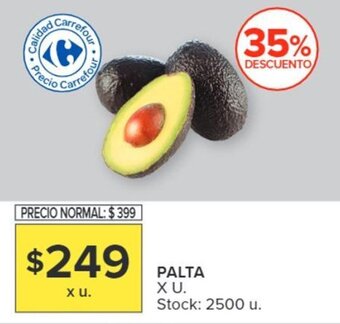 Carrefour PALTA XU. oferta