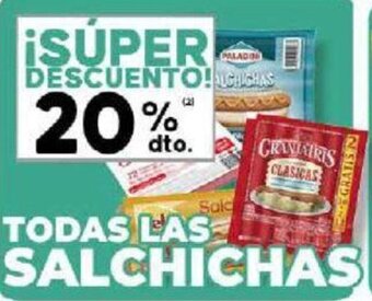 Diarco TODAS LAS SALCHICHAS oferta