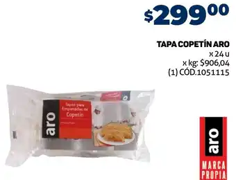 Makro TAPA COPETÍN ARO x 24u oferta