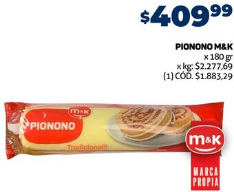 Makro PIONONO M&K x 180 gr oferta