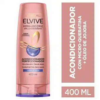 Coto Acondicionador kera liso perfeccionador elvive 400 ml oferta