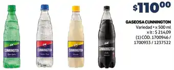 Makro GASEOSA CUNNINGTON Variedad •x 500 ml oferta