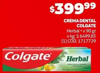 Makro CREMA DENTAL COLGATE Herbal x 90 gr oferta